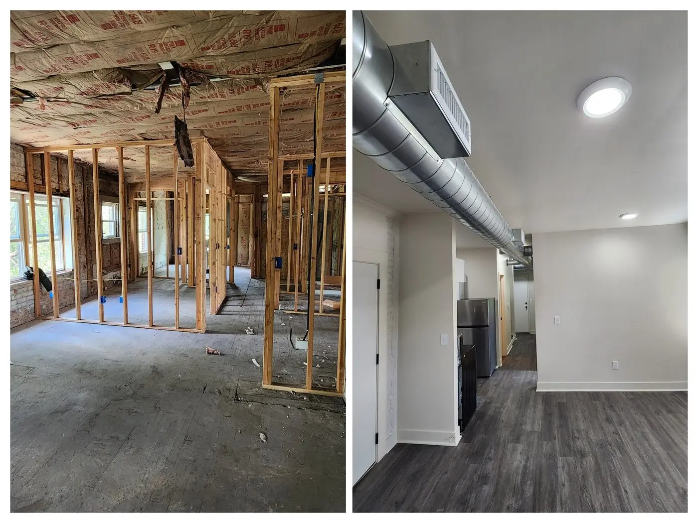 Kansas City house interior repairs before and after as-is sale review